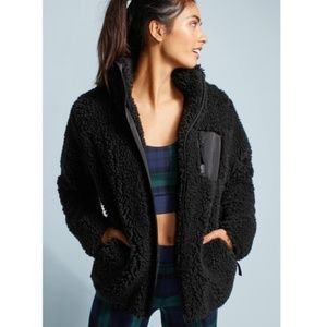 ANTHROPOLOGIE Cynthia Rowley Fitness Fleece Zip Up